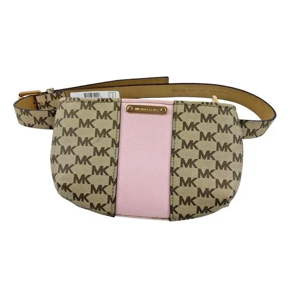 Michael Kors | Bags | New Michael Kors Brown Pink Print  display picture 2